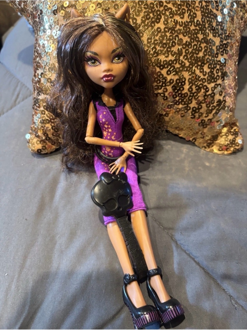 Mattel Monster High Clawdeen 2012 Wolf Music Festival Doll